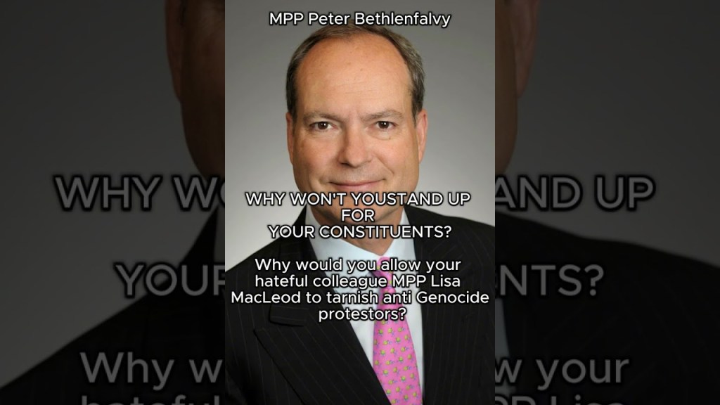 MPP Bethlenfalvy refuses to stand up for Pickering residents. Please call him and let him know your thoughts.